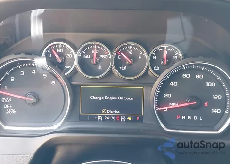 2022 Chevrolet Silverado 1500 Ltd 4Wd Short Bed Rst z USA, uszkodzony, nr VIN 1GCUYEED6NZ159109